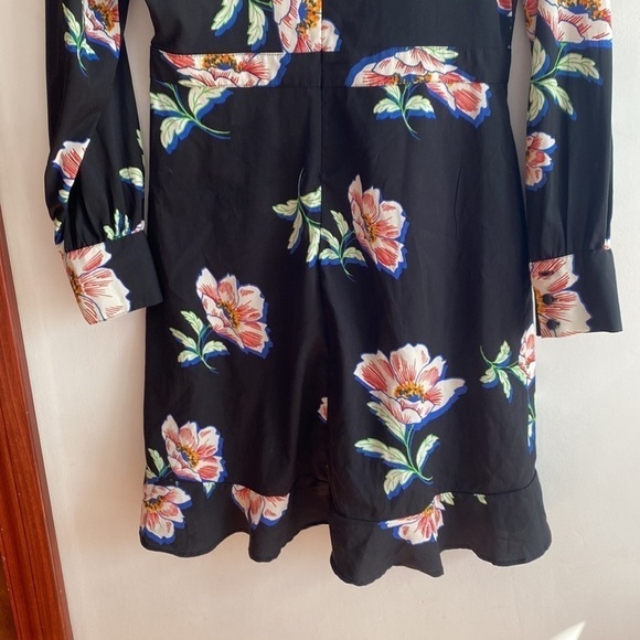 Boohoo 6 Floral Print Ruffled Dress - Picture 10 of 15